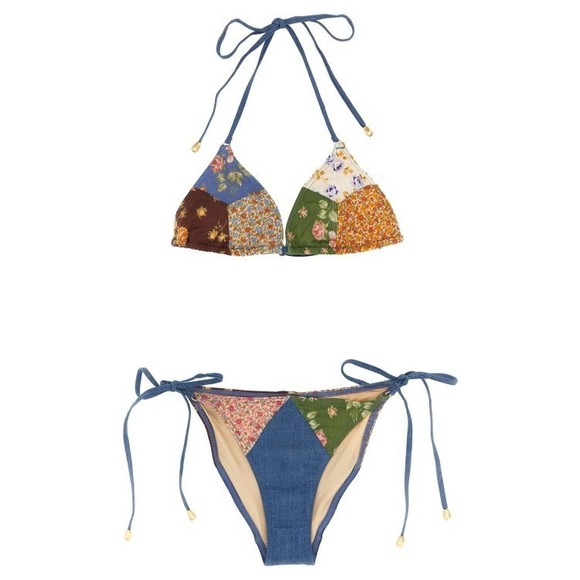 Zimmermann Other - Zimmermann Lucky Cotton Mini Tri Bikini - NWT
